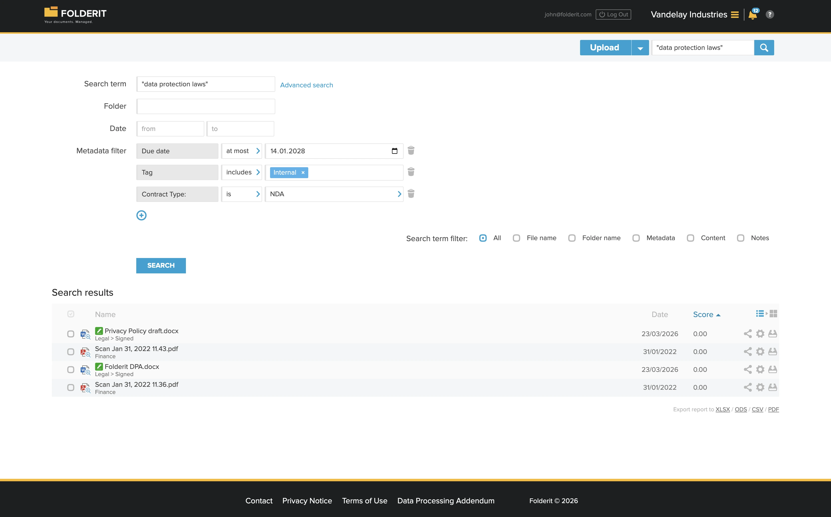 FolderIt's built-in OCR features